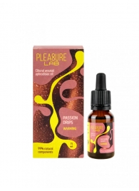 Капли с согревающим эффектом Passion Drips Warming - 15 мл. - Pleasure Lab - купить с доставкой в Якутске