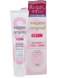Гель-смазка на водной основе Sagami Original - 60 гр. - Sagami - купить с доставкой в Якутске