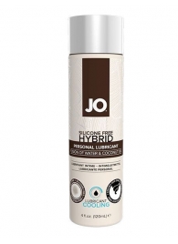 Водно-масляный лубрикант с охлаждающим эффектом JO Silicon free Hybrid Lubricant COOLING - 120 мл. - System JO - купить с доставкой в Якутске