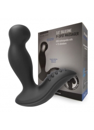 Черный вибромассажер простаты 3,5’’ P-spot Massager - 12,5 см. - Erokay - в Якутске купить с доставкой