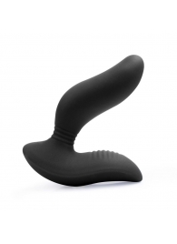 Черный вибромассажер простаты 3,5’’ Curve P-spot Massager - 12 см. - Erokay - в Якутске купить с доставкой