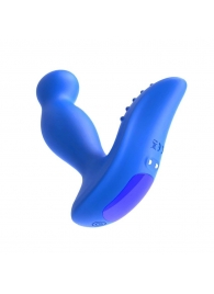 Синий вибромассажер простаты 3,5’’ P-spot Massager - 12,5 см. - Erokay - в Якутске купить с доставкой