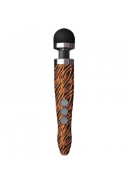 Беспроводной wand-вибратор Doxy Die Cast 3R с тигровым принтом на рукояти - 28 см. - Doxy в Якутске Беспроводной wand-вибратор Doxy Die Cast 3R с тигровым принтом на рукояти - 28 см. - Doxy