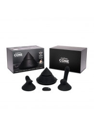 Конусный вибромассажер Cowgirl Cone с 2 насадками - CowGirl - купить с доставкой в Якутске