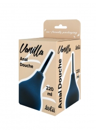 Черный анальный душ Anal Douche L - Lola Games - купить с доставкой в Якутске