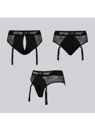 Трусики для фиксации насадок Strap-on-me Harness Lingerie Diva XS - Strap-on-me - купить с доставкой в Якутске
