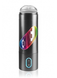 Перезаряжаемый мастурбатор-ротик Extreme Toyz Rechargeable Roto-Bator Mouth - Pipedream - в Якутске купить с доставкой