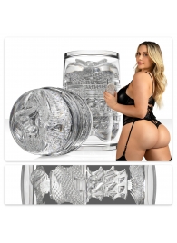 Прозрачный двусторонний мастурбатор Fleshlight Quickshot Mia Malkova - Fleshlight - в Якутске купить с доставкой