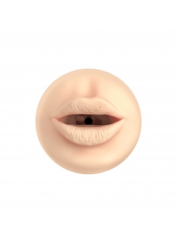 Телесный мастурбатор-ротик Feel Stroker Mouth - Kiiroo - в Якутске купить с доставкой