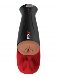 Мастурбатор-вагина в колбе с вибрацией Fuck-O-Matic Pro XL - Pipedream - в Якутске купить с доставкой