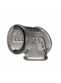 Дымчатая насадка на пенис и мошонку - Baile - в Якутске купить с доставкой