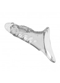 Прозрачная насадка на пенис - 22 см. - Baile - в Якутске купить с доставкой