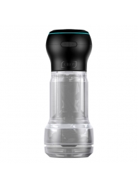 Набор PowerBlow   Feel Pocket Stroker Crystal: мастурбатор и интерактивная насадка - Kiiroo - в Якутске купить с доставкой