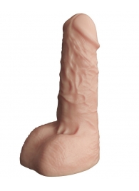 Телесный фаллоудлинитель с мошонкой Cock Next - 17 см. - LOVETOY (А-Полимер) - в Якутске купить с доставкой