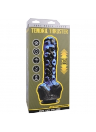 Черно-синяя мини-машина на присоске Tendril Thruster - 21,6 см. - Doc Johnson - купить с доставкой в Якутске