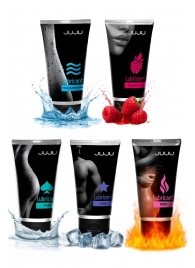 Набор из 5 лубрикантов JUJU (увлажняющий, Hot+, Long, Anal, малина) - JuJu - купить с доставкой в Якутске Набор из 5 лубрикантов JUJU (увлажняющий, Hot+, Long, Anal, малина) - JuJu - купить с доставкой в Якутске