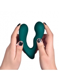 Темно-бирюзовый вибромассажер простаты Solstice X - Magic Motion - в Якутске купить с доставкой