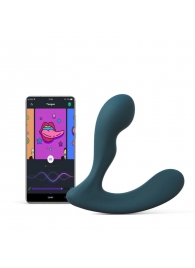 Темно-бирюзовый вибромассажер простаты Solstice X - Magic Motion - в Якутске купить с доставкой