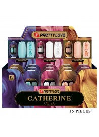 Набор из 15 мастурбаторов Catherine Olga - Baile - в Якутске купить с доставкой