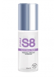 Лубрикант на водной основе S8 Glycerin Free без глицерина - 125 мл. - Stimul8 - купить с доставкой в Якутске