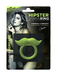 Люминесцентное эрекционное виброкольцо Hipster - Clara Morgane - в Якутске купить с доставкой