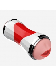 Двусторонний мастурбатор в колбе Power Grip Cup - вагина и ротик - Boys of Toys - в Якутске купить с доставкой