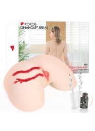 Мастурбатор-полуторс с двойным слоем материала и вибрацией Jenny Onahole Real Hips - KOKOS - в Якутске купить с доставкой Мастурбатор-полуторс с двойным слоем материала и вибрацией Jenny Onahole Real Hips - KOKOS - в Якутске купить с доставкой