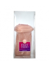 Телесный мастурбатор-вагина с фигурками на поверхности - LOVETOY (А-Полимер) - в Якутске купить с доставкой