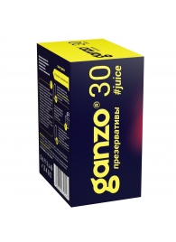 Ароматизированные презервативы Ganzo Juice - 30 шт. - Ganzo - купить с доставкой в Якутске Ароматизированные презервативы Ganzo Juice - 30 шт. - Ganzo - купить с доставкой в Якутске