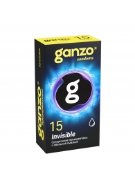Супертонкие презервативы Ganzo Invisible - 15 шт. - Ganzo - купить с доставкой в Якутске Супертонкие презервативы Ganzo Invisible - 15 шт. - Ganzo - купить с доставкой в Якутске