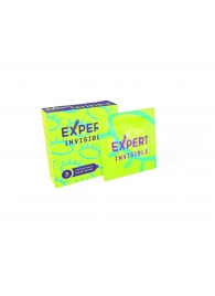 Ультратонкие презервативы Expert Invisible - 3 шт. - Expert - купить с доставкой в Якутске