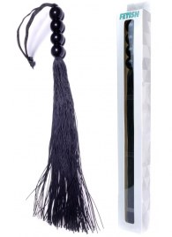 Черная силиконовая плеть - 37 см. - Boys of Toys - купить с доставкой в Якутске