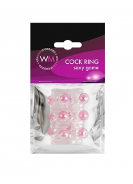 Прозрачная сквозная насадка на пенис с цветными шариками - Erowoman-Eroman - в Якутске купить с доставкой Прозрачная сквозная насадка на пенис с цветными шариками - Erowoman-Eroman - в Якутске купить с доставкой