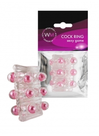 Прозрачная сквозная насадка на пенис с цветными шариками - Erowoman-Eroman - в Якутске купить с доставкой Прозрачная сквозная насадка на пенис с цветными шариками - Erowoman-Eroman - в Якутске купить с доставкой