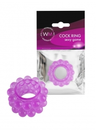 Лиловое эрекционное кольцо с 2 рядами стимулирующих шариков - Erowoman-Eroman - в Якутске купить с доставкой Лиловое эрекционное кольцо с 2 рядами стимулирующих шариков - Erowoman-Eroman - в Якутске купить с доставкой