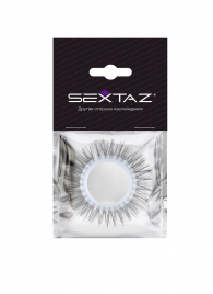 Круглое эрекционное кольцо с длинными «ресничками» - Sextaz - в Якутске купить с доставкой