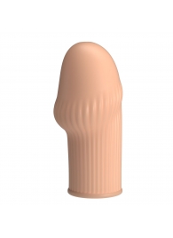 Телесная насадка на пенис Huel - 9 см. - Baile - в Якутске купить с доставкой