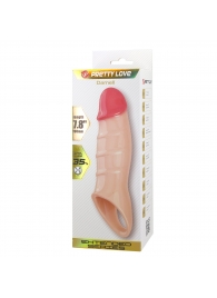 Телесная удлиняющая насадка на пенис Darnel - Baile - в Якутске купить с доставкой