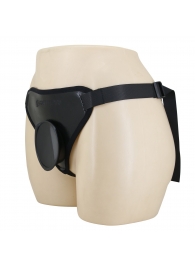 Черные трусики харнесс с платформой Caludio I - Baile - купить с доставкой в Якутске