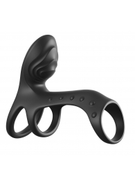 Черная насадка на пенис Ultimate Couples Cage Pro - Pipedream - в Якутске купить с доставкой