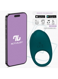 Зеленое интерактивное виброкольцо Ringo - Intoyou - в Якутске купить с доставкой