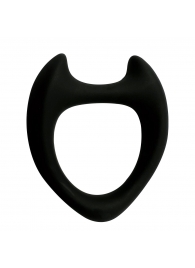 Черное эрекционное кольцо с рожками Wooomy Toro M - Adrien Lastic - в Якутске купить с доставкой