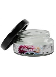 Массажная свеча «Цветущий пион» - 50 мл. - SGAN - купить с доставкой в Якутске