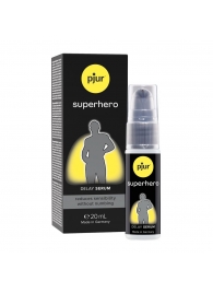 Пролонгатор-сыворотка pjur Superhero Delay Serum - 20 мл. - Pjur - купить с доставкой в Якутске