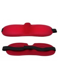 Красная глухая маска на резинке - Sitabella - купить с доставкой в Якутске