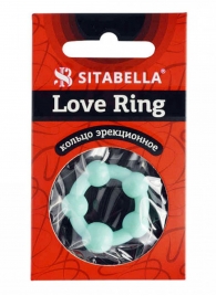 Цветное эрекционное кольцо с 5 бусинами Love Ring - Sitabella - в Якутске купить с доставкой