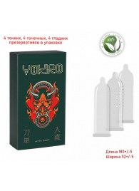 Презервативы YOKIRO Mix - 12 шт. - Sitabella - купить с доставкой в Якутске