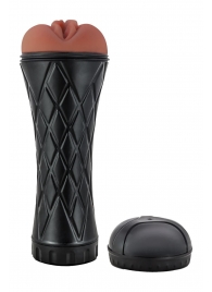 Коричневый мастурбатор-вагина Marly - Dream Toys - в Якутске купить с доставкой