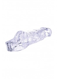 Прозрачная насадка-удлинитель Length Enhancer с подхватом - 16 см. - NMC - в Якутске купить с доставкой