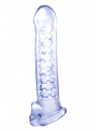 Прозрачная насадка-удлинитель Stretchy Touch - 18 см. - NMC - в Якутске купить с доставкой